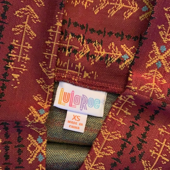 Lularoe Cassie Skirt, in XS - Picture 3 of 3